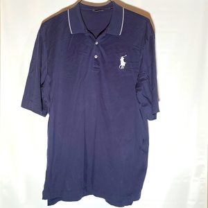 Ralph Lauren Collar Polo y2k Golf Man Short Sleeves. Bolo Shirt Size L
